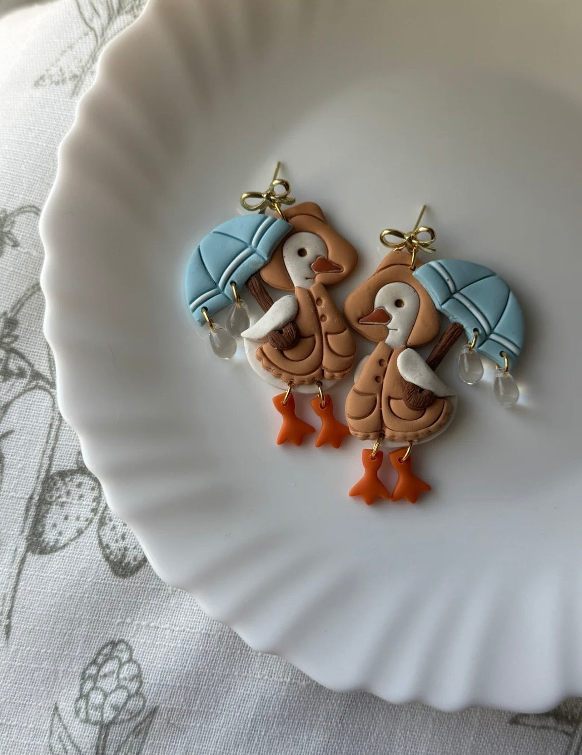 Spring/Easter Clay Earrings Pre-Order