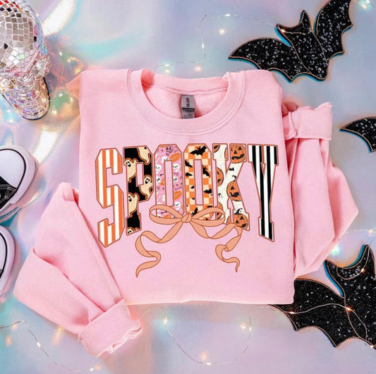 Pink Spooky Tee/Sweatshirt