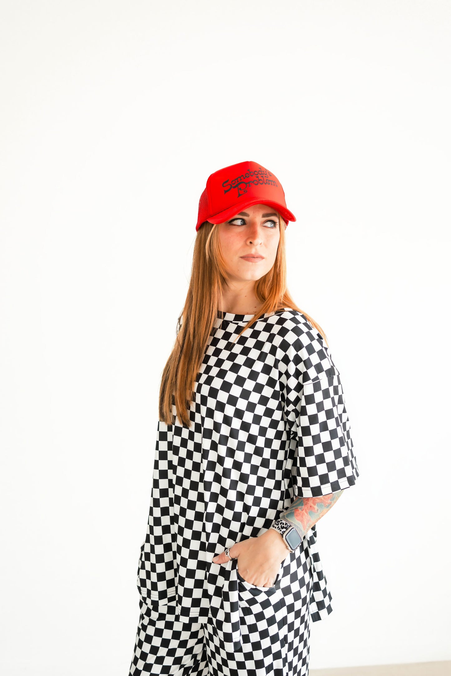 Be Bold Checkered Set