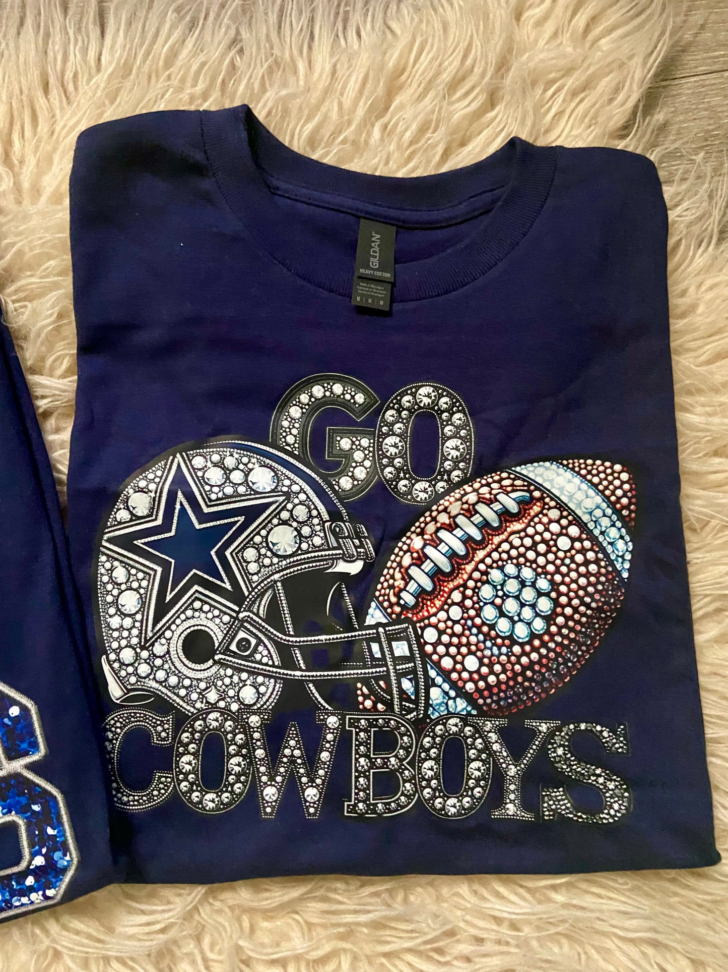 Limited Edition Navy Cowboys Tee