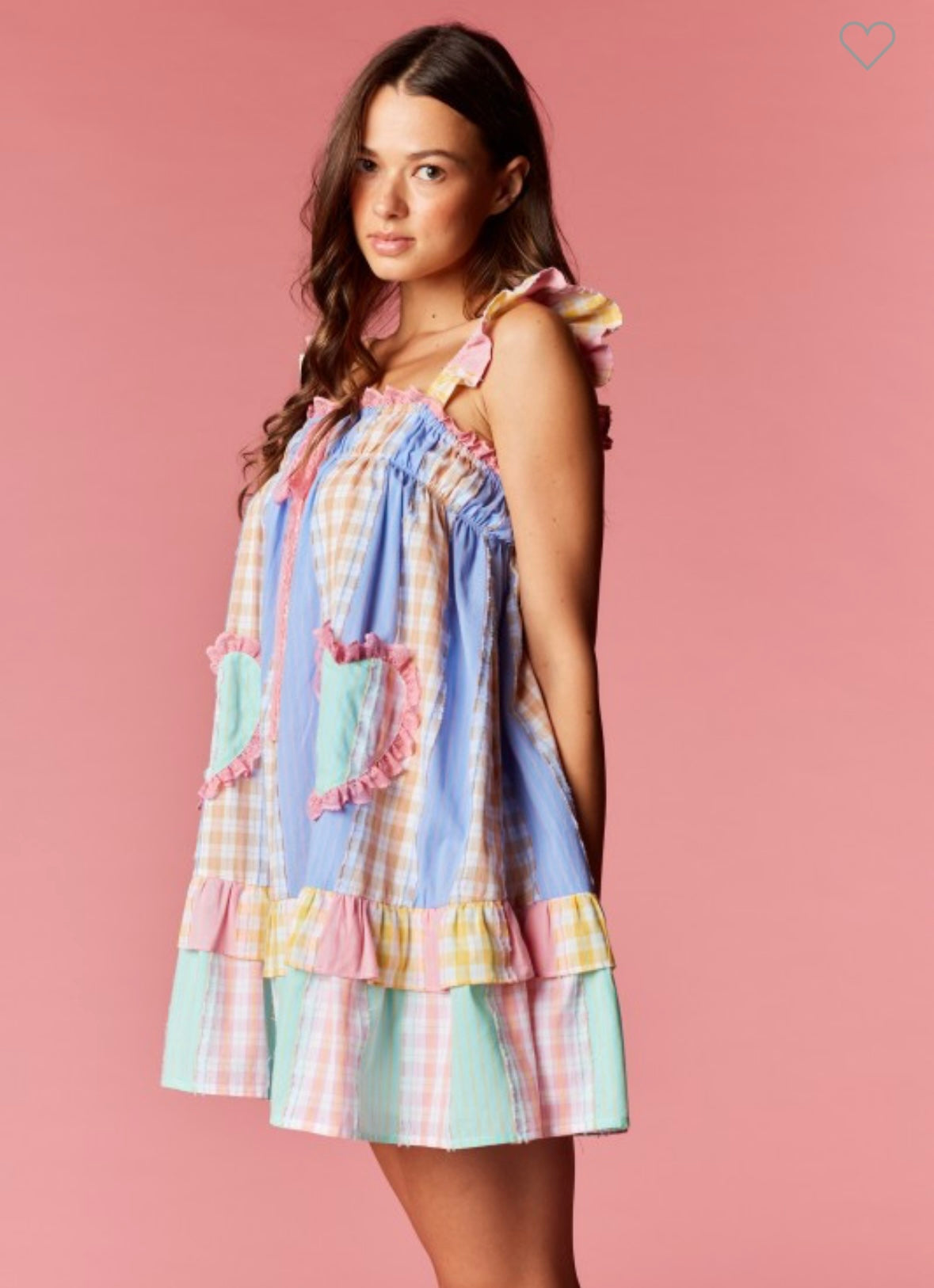 Pastel Patchwork Dress IN STOCK
