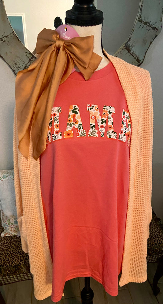 Neon Bloom Mama Tee