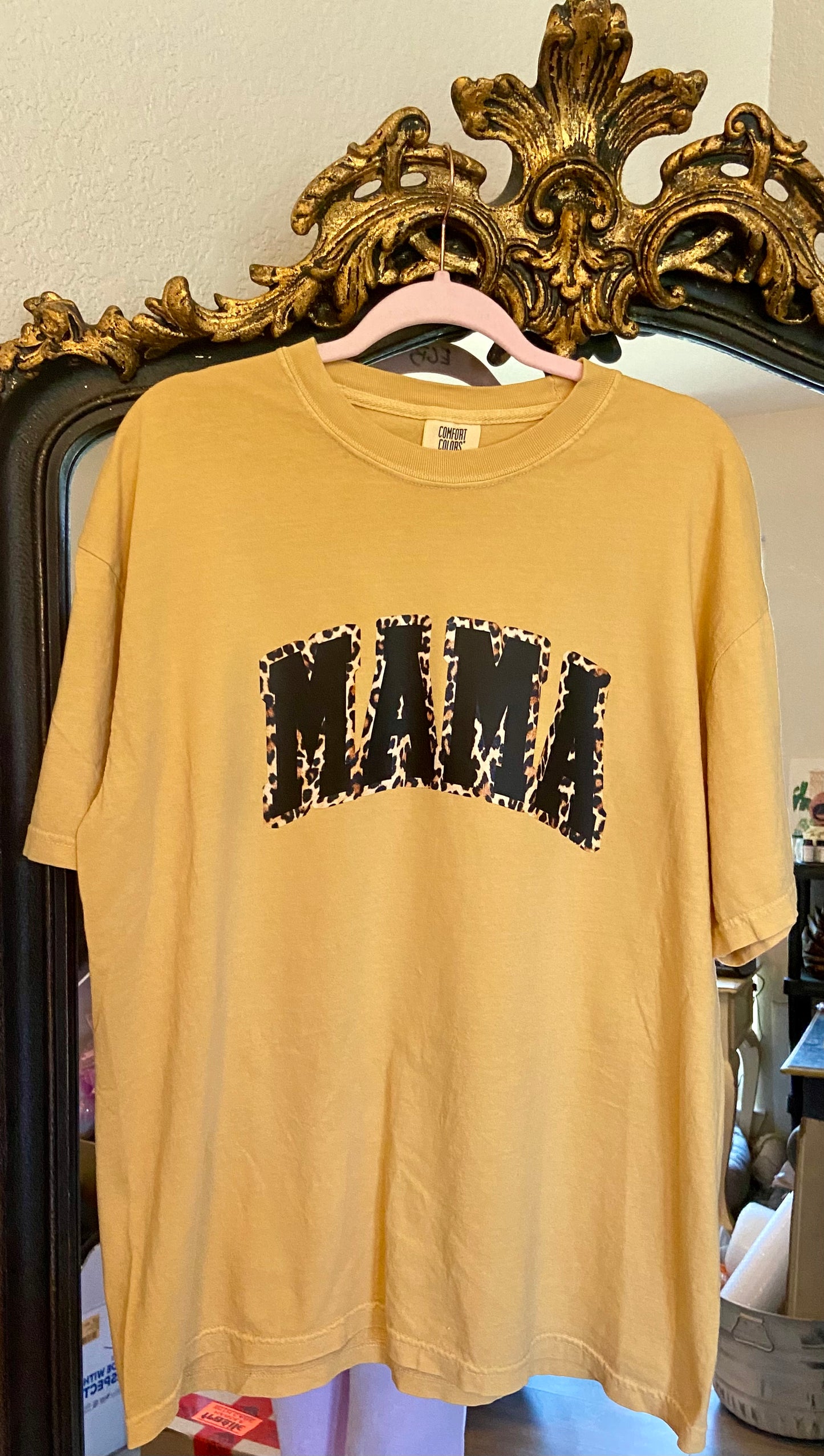 Cheetah Mama Tee