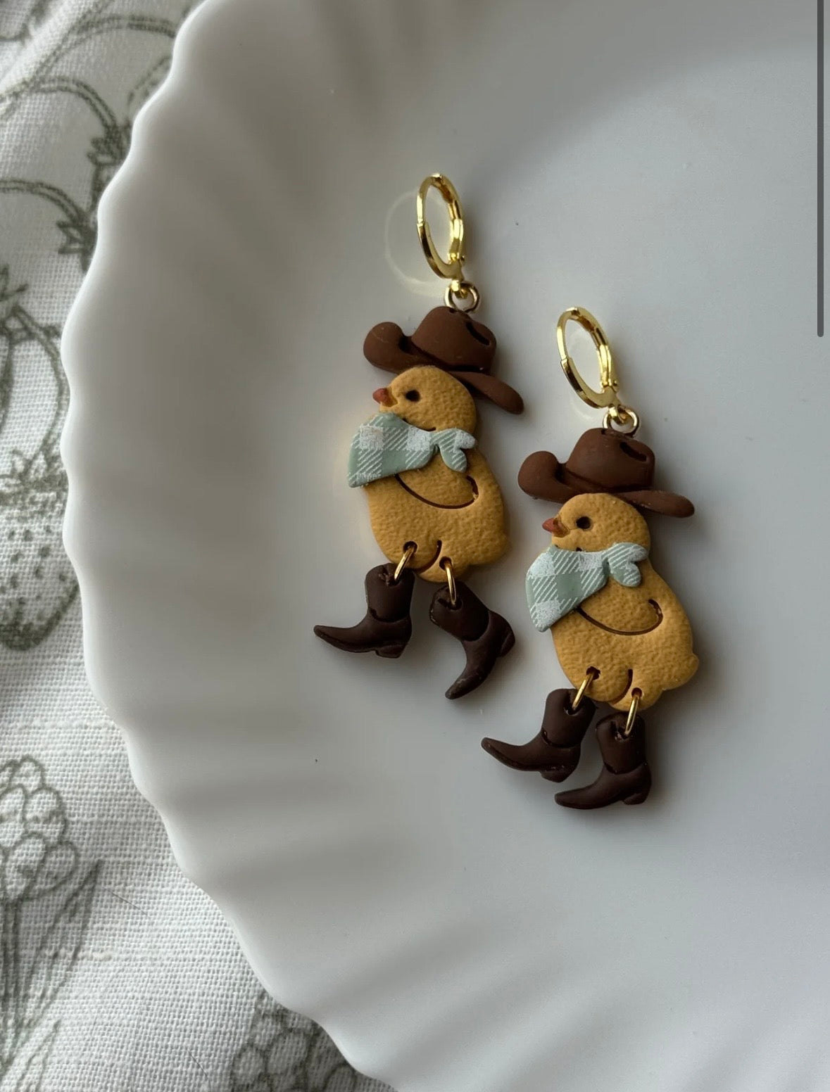 Clay Earrings