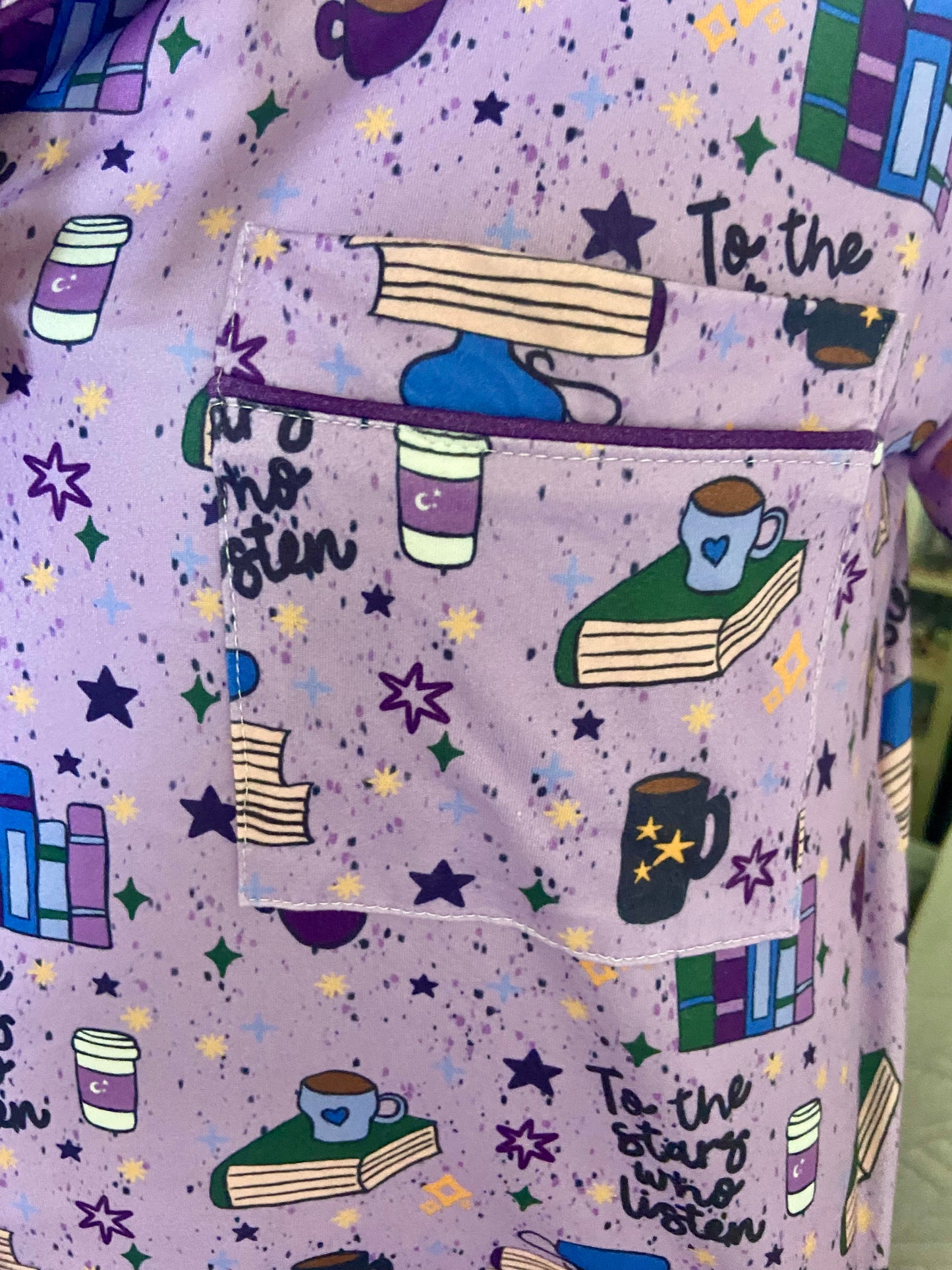Emily Paige Designs Nightcourt Vibes PJ Short Set Deposit