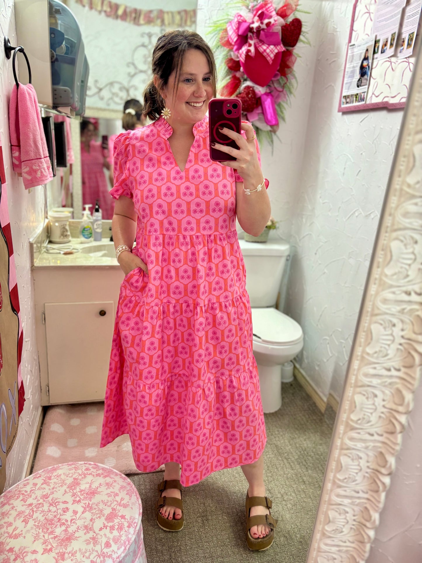 Mary Square Ivy Dress