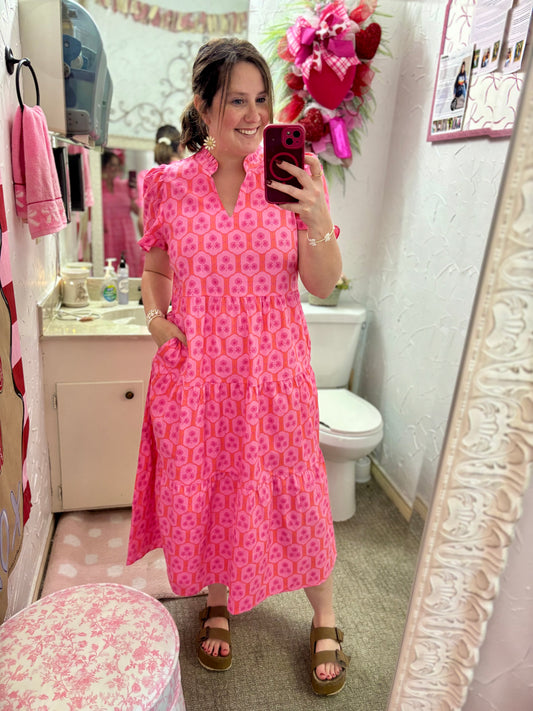 Mary Square Ivy Dress