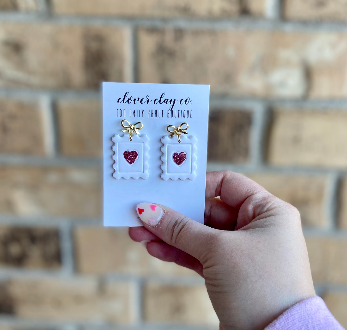 Valentine’s Day Earrings Collection 2025 By Clover Clay