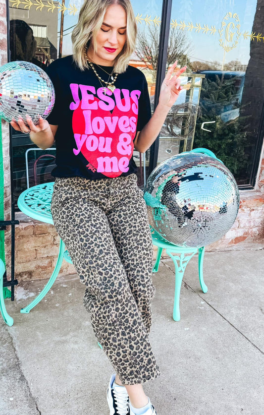 Jesus Loves You & Me Tee