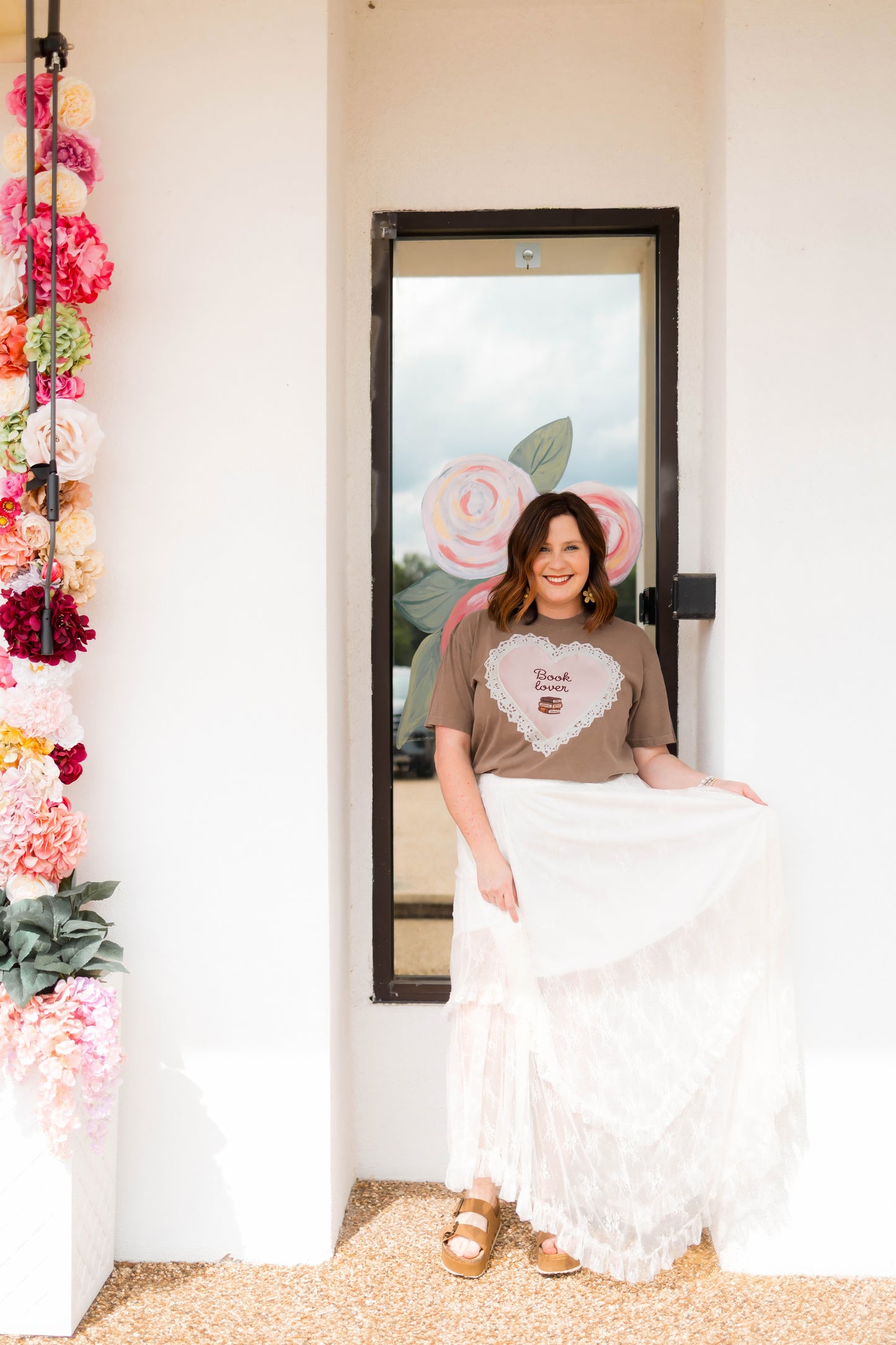 Book Lover Fancy Espresso Tee