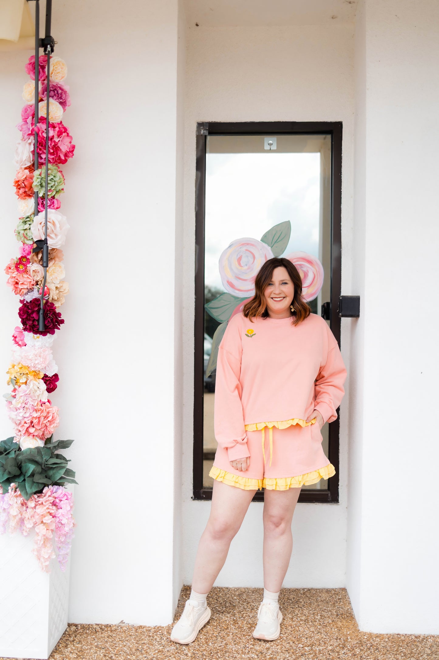 Spring Flower Short Set by Blakeley