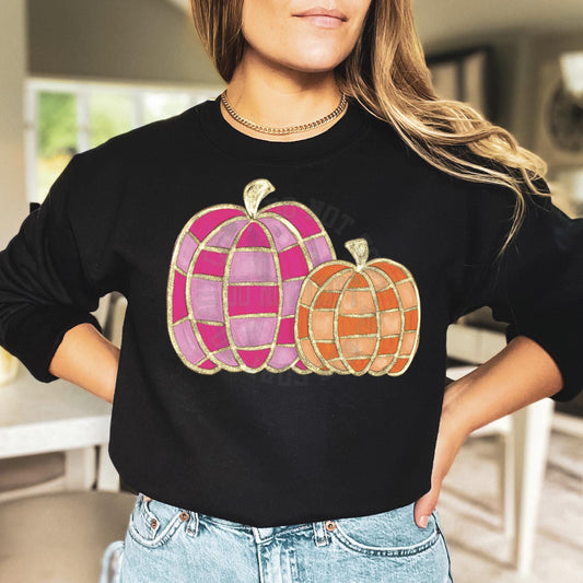Plaid Pumpkin Tee