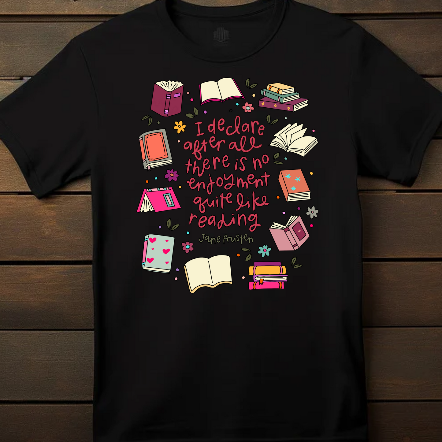 Jane Austen Book Tee