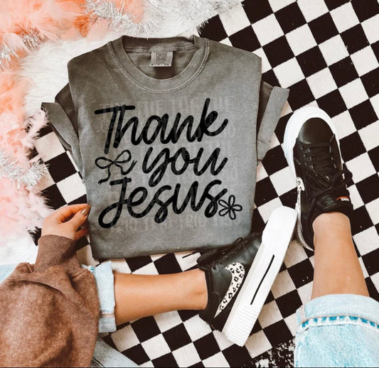 Thank You Jesus Tee/Sweatshirt