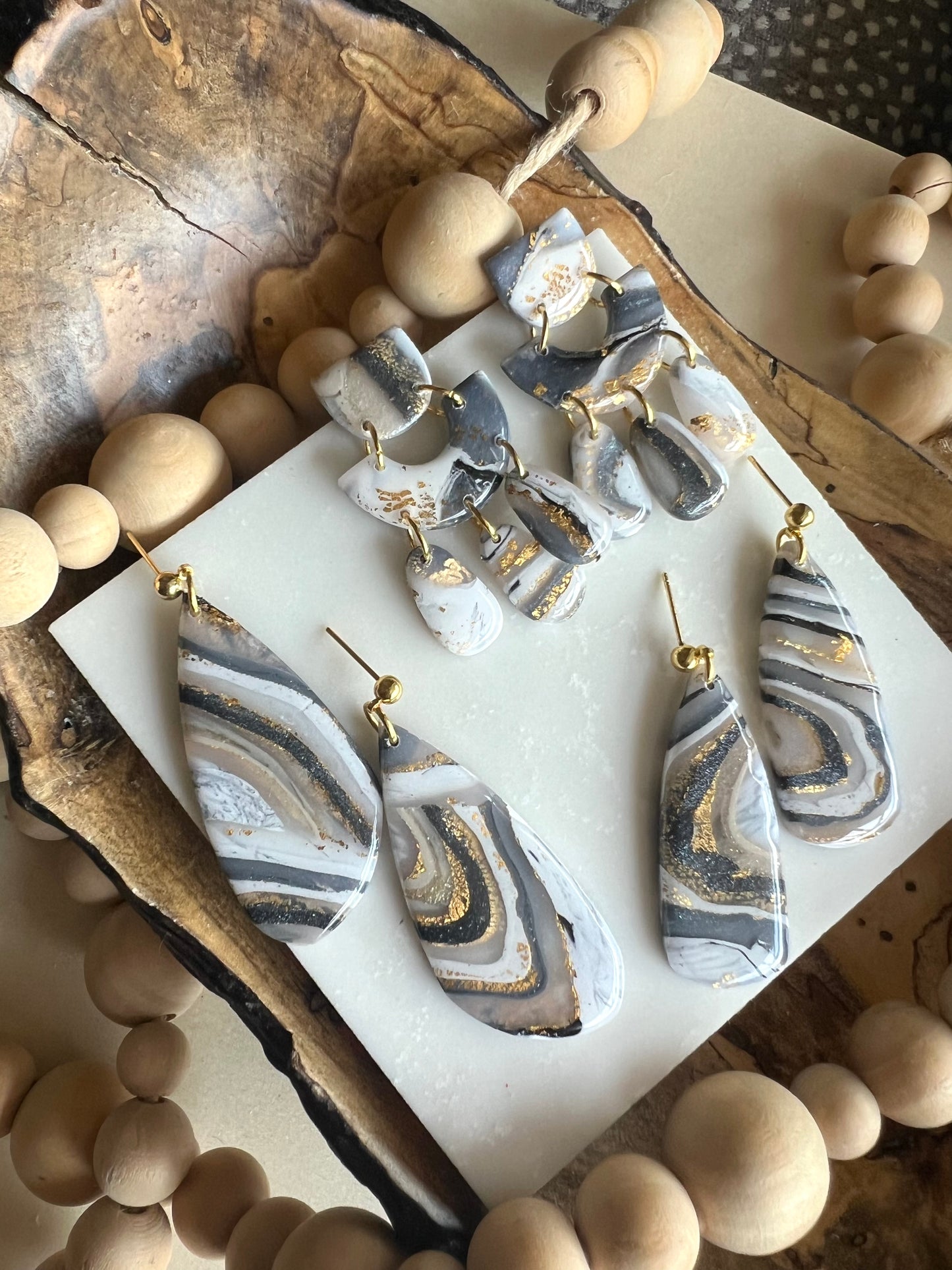 The Neutral Earring Collection by Clover Clay for EGB