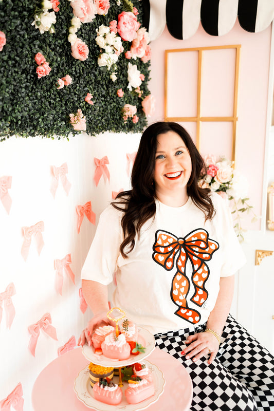 Bow Heart Tee
