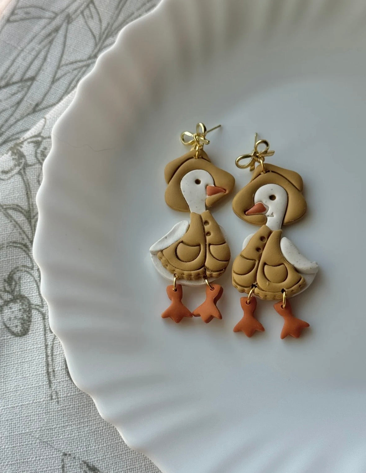 Spring/Easter Clay Earrings Pre-Order
