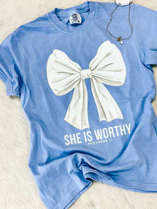 She is Worthy Tee Pre-Order