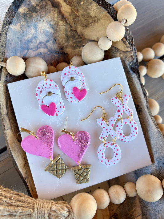 Clover Clay Valentine’s Day Earring Collection