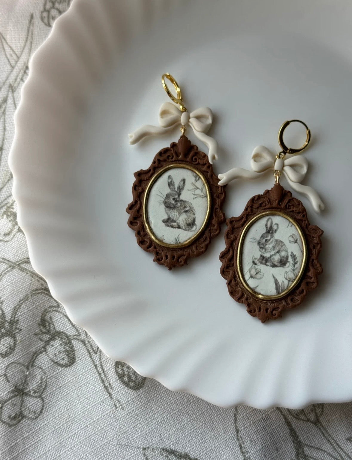 Spring/Easter Clay Earrings Pre-Order