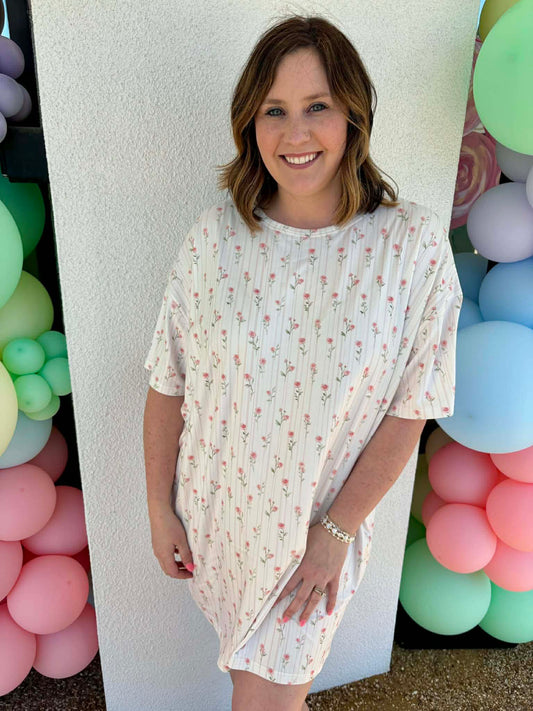 Emily Paige Designs Floral Nightgown Pre-Order