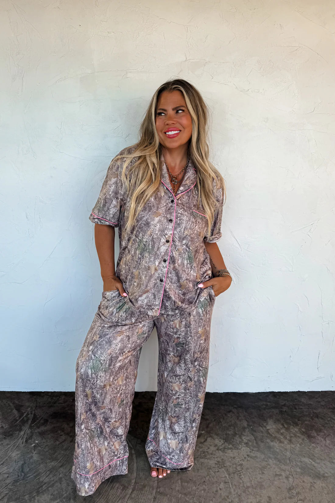 Blakeley Camo PJ Set