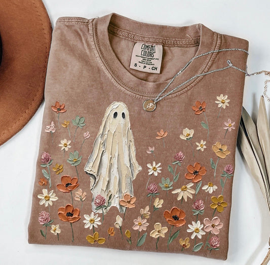 Floral Ghost Tee
