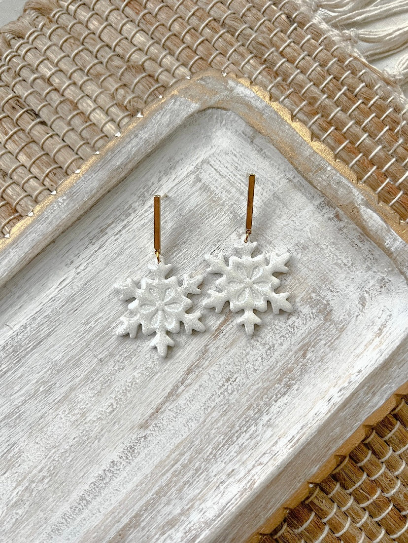Speckled Sage Christmas Earrings for EGB