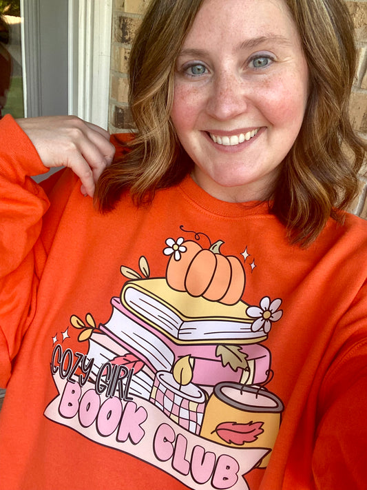 Cozy Girl Book Club Tee