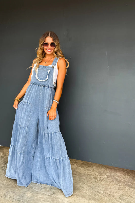 Boho & Lace Overalls by Blakeley