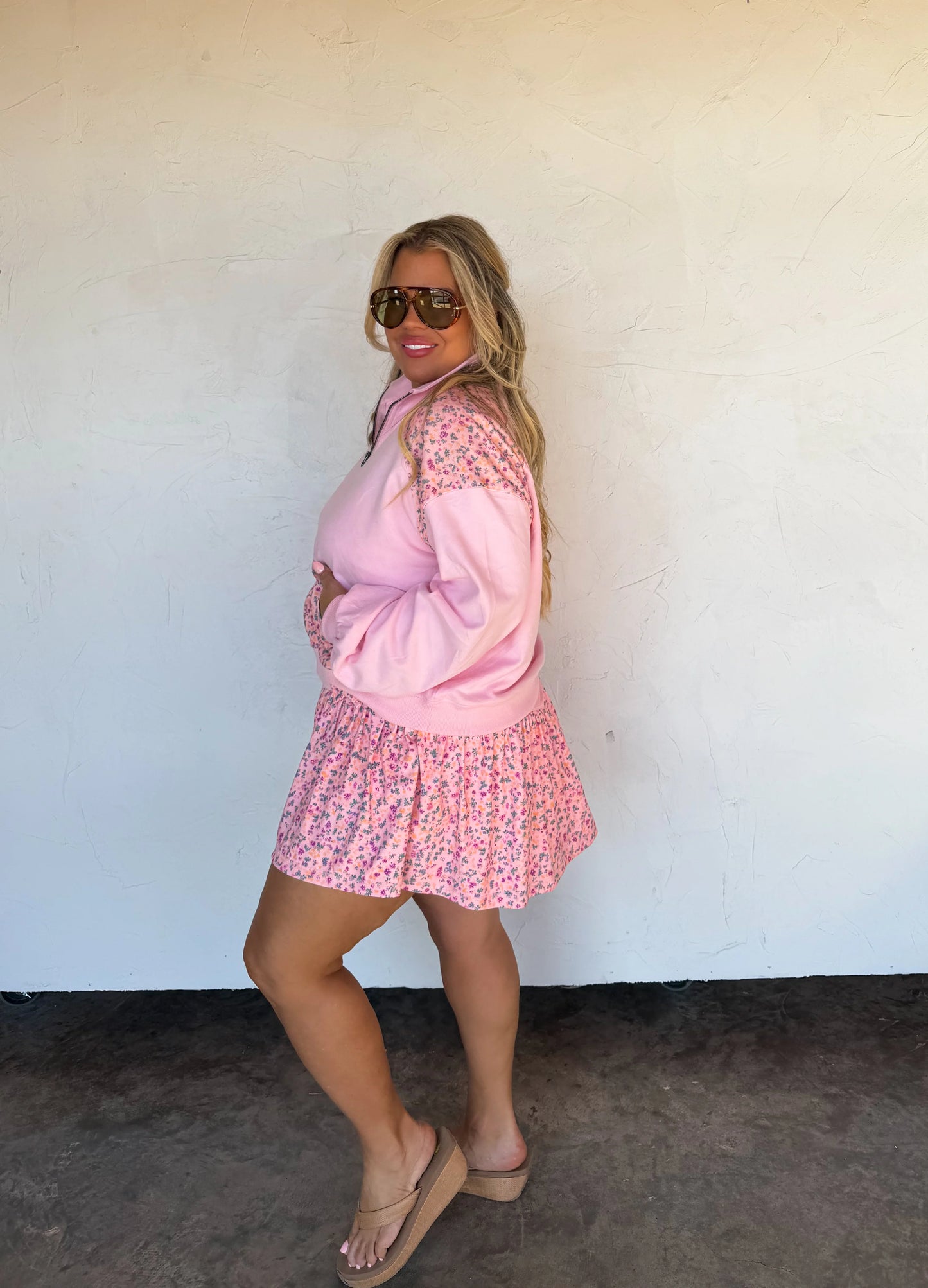 Just Living Quarter Zip Pullover by Blakeley Pre-Order
