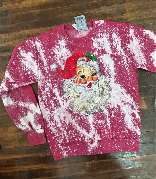 Bleached Santa Sweatshirt