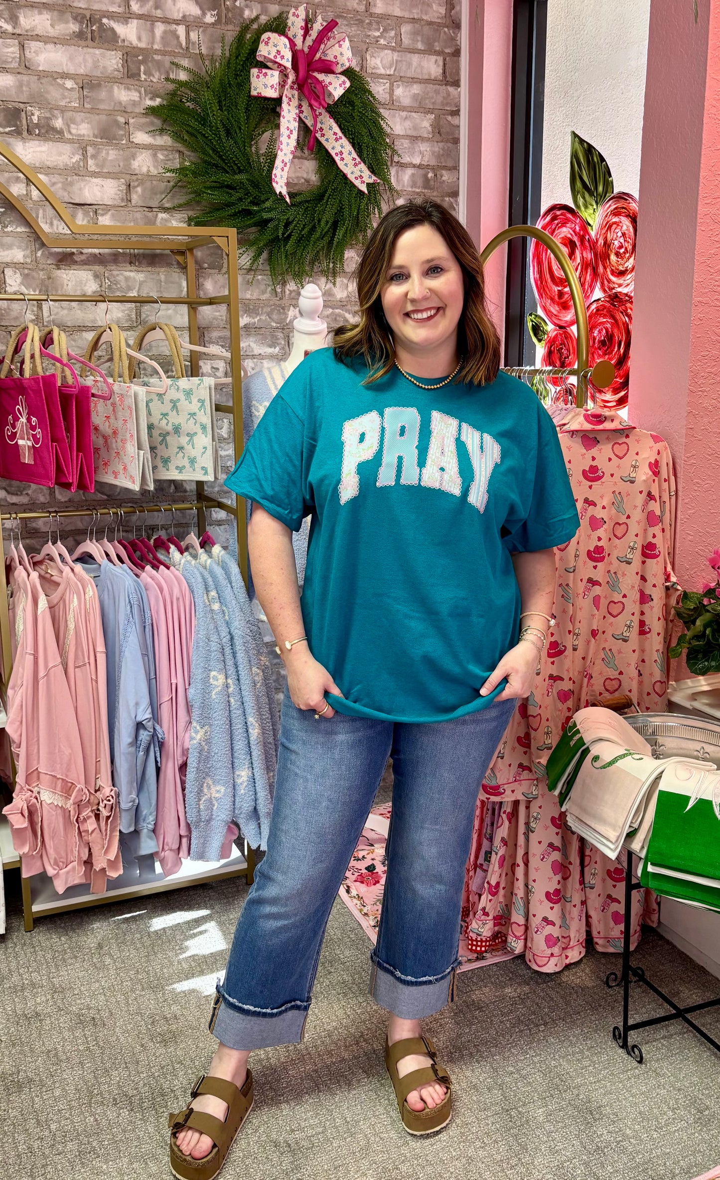 Dark Jade Pray Tee