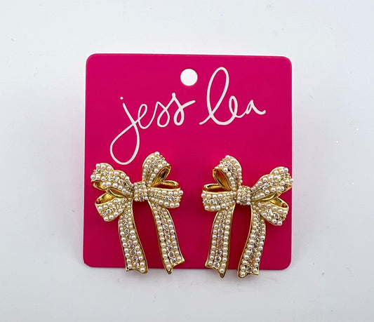 Total Crush Bow Earrings
