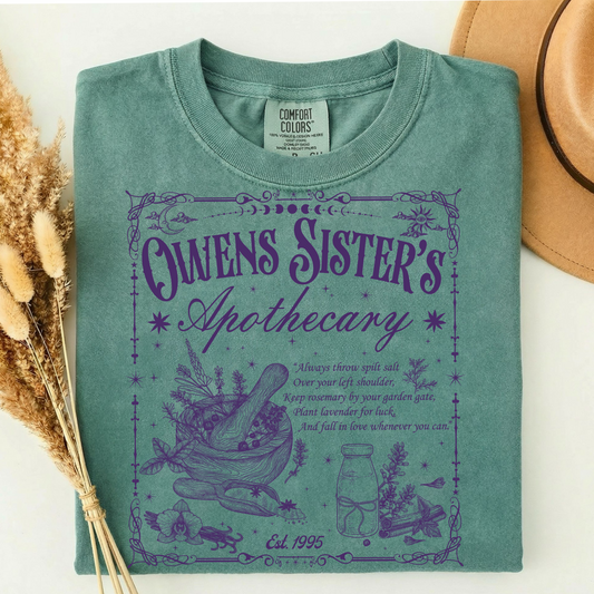 Owen’s Sister Apothecary Tee
