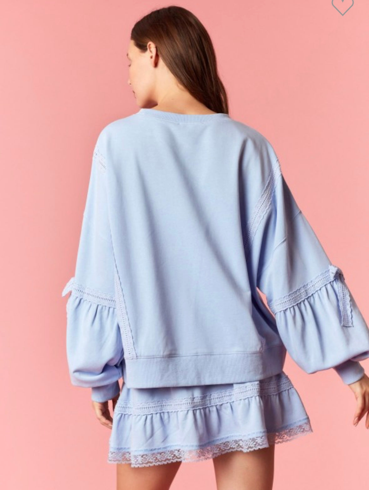 Dusty Blue Skort Set