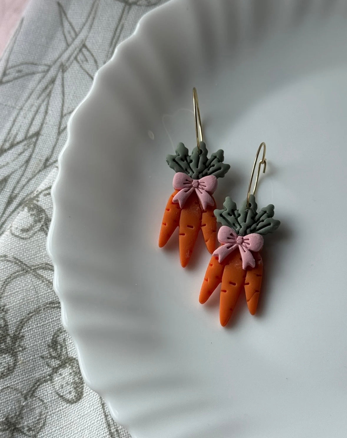 Spring/Easter Clay Earrings Pre-Order