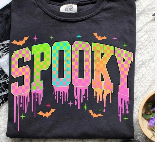 Neon Spooky Tee