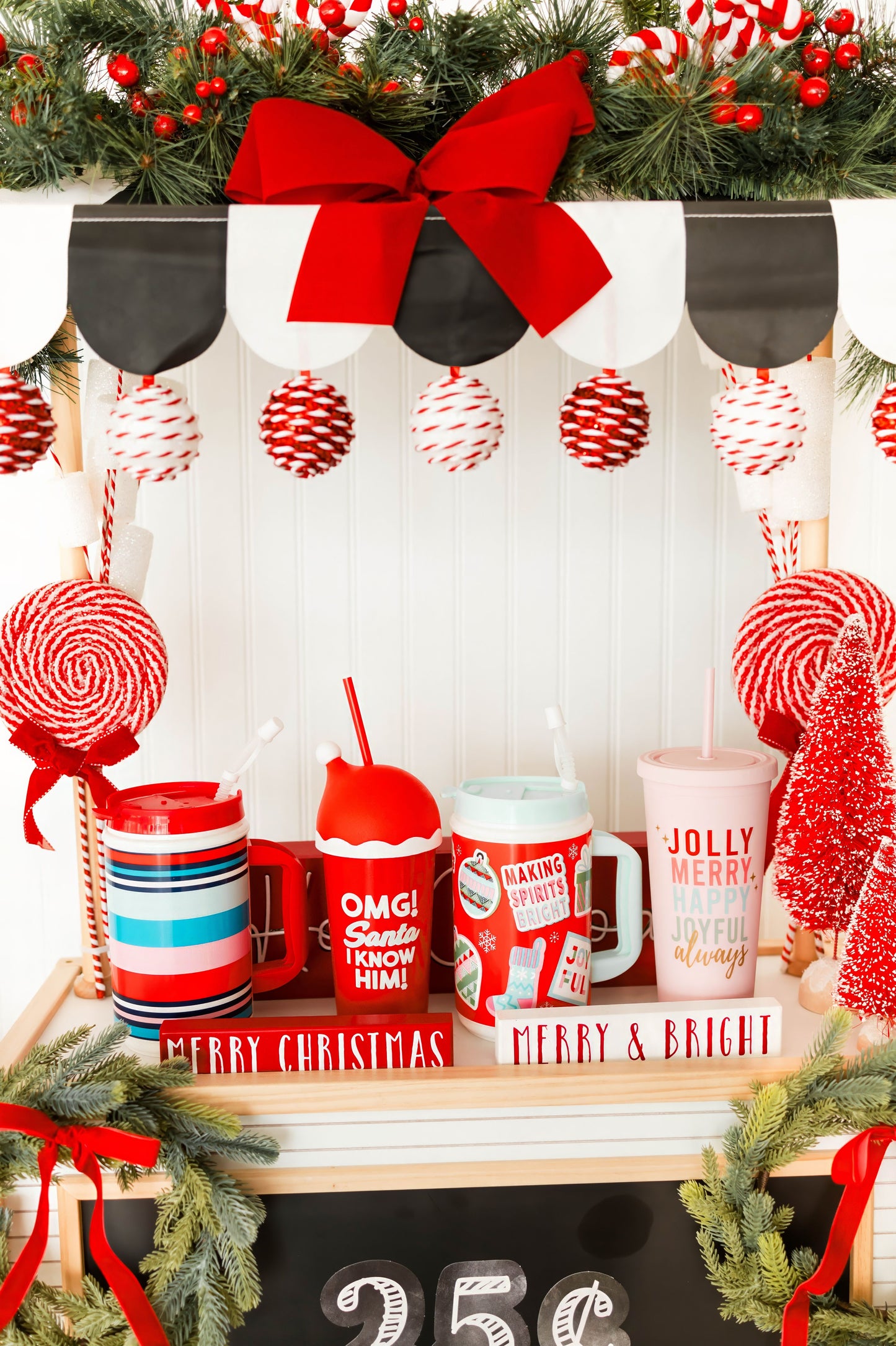 JLB Christmas Jugs