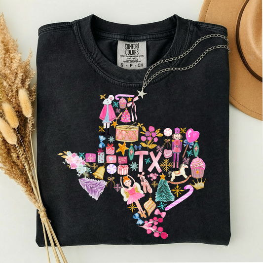 TX Nutcracker Tee/Sweatshirt by Emily Paige