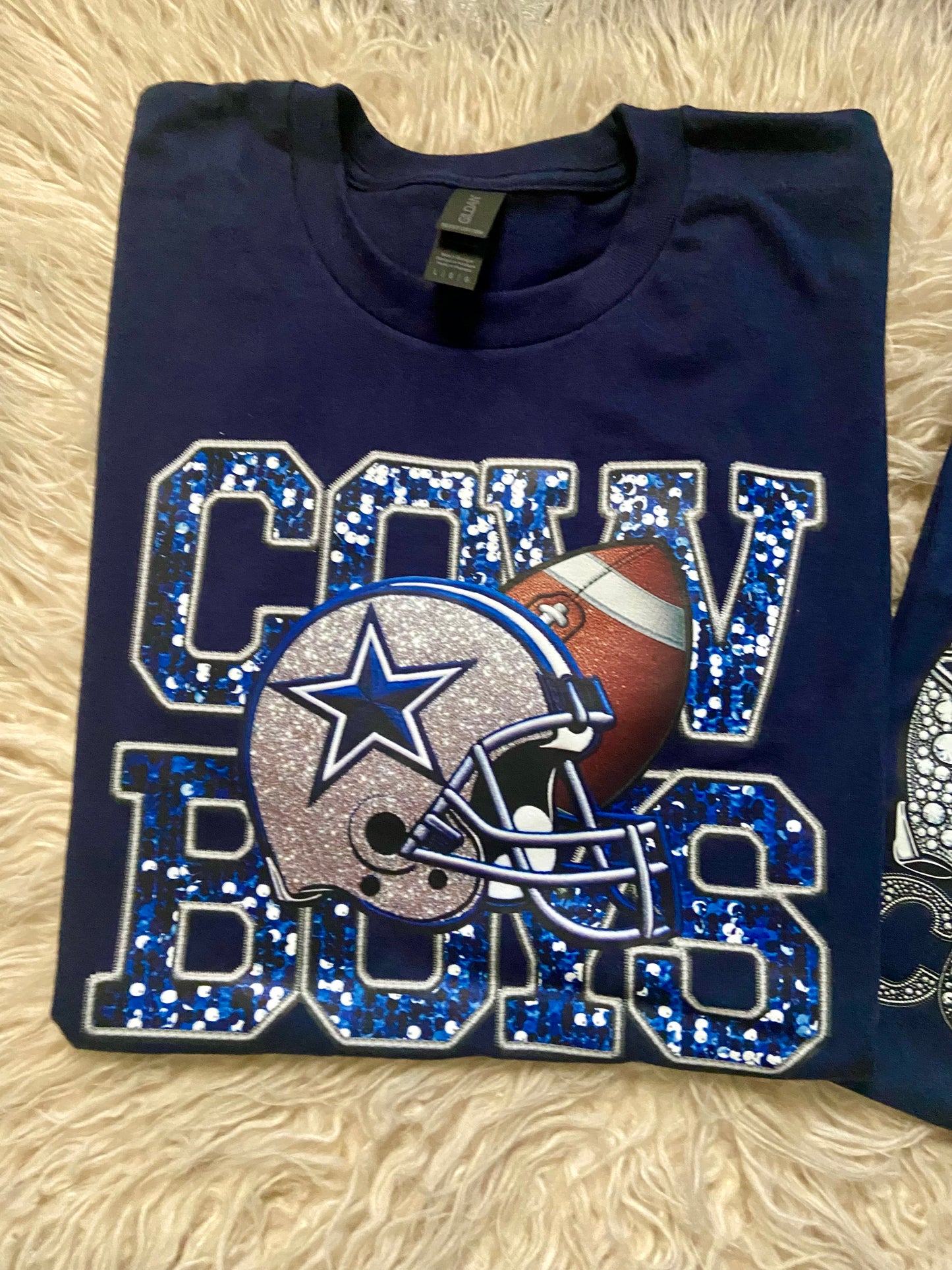 Limited Edition Navy Cowboys Tee