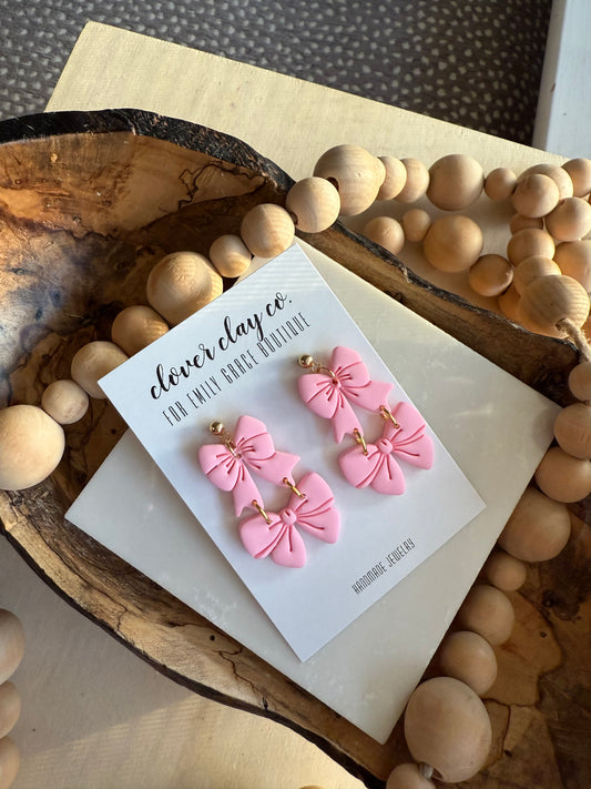 PCM Clover Clay Earring Collection