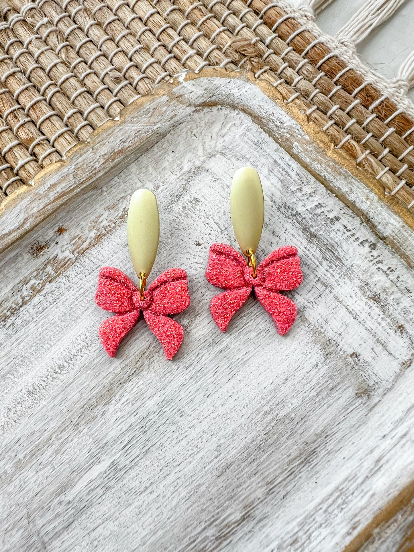 Bow Earrings by Speckled Sage
