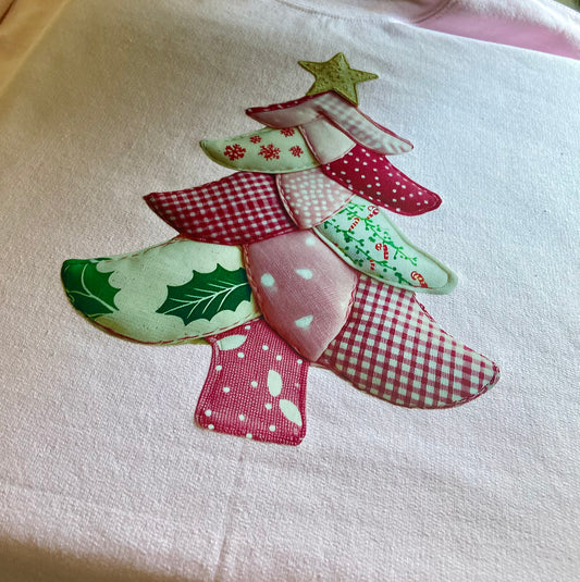 Patchwork Tree Sweatshirt