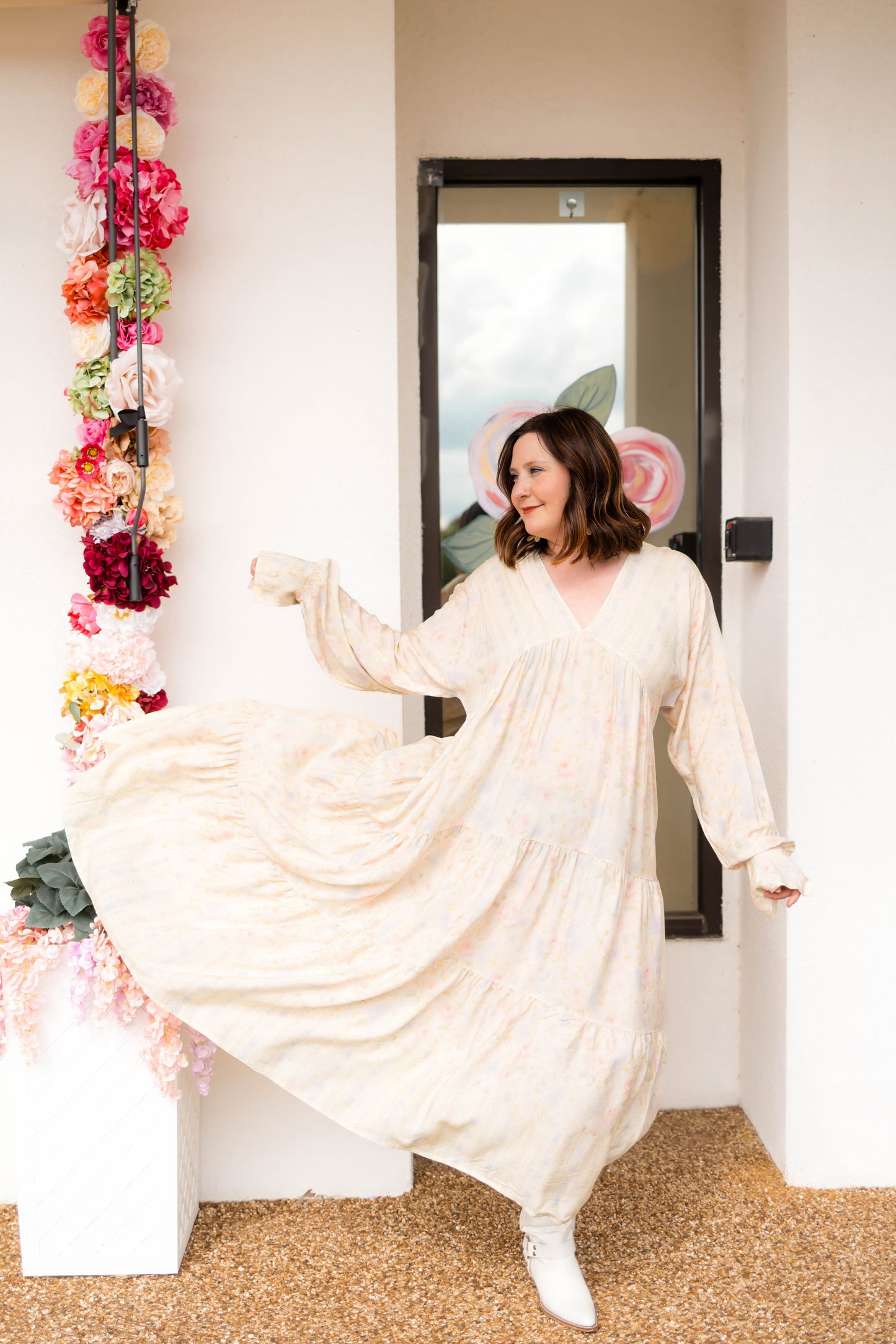 Spring Floral Kora Dress by Blakeley