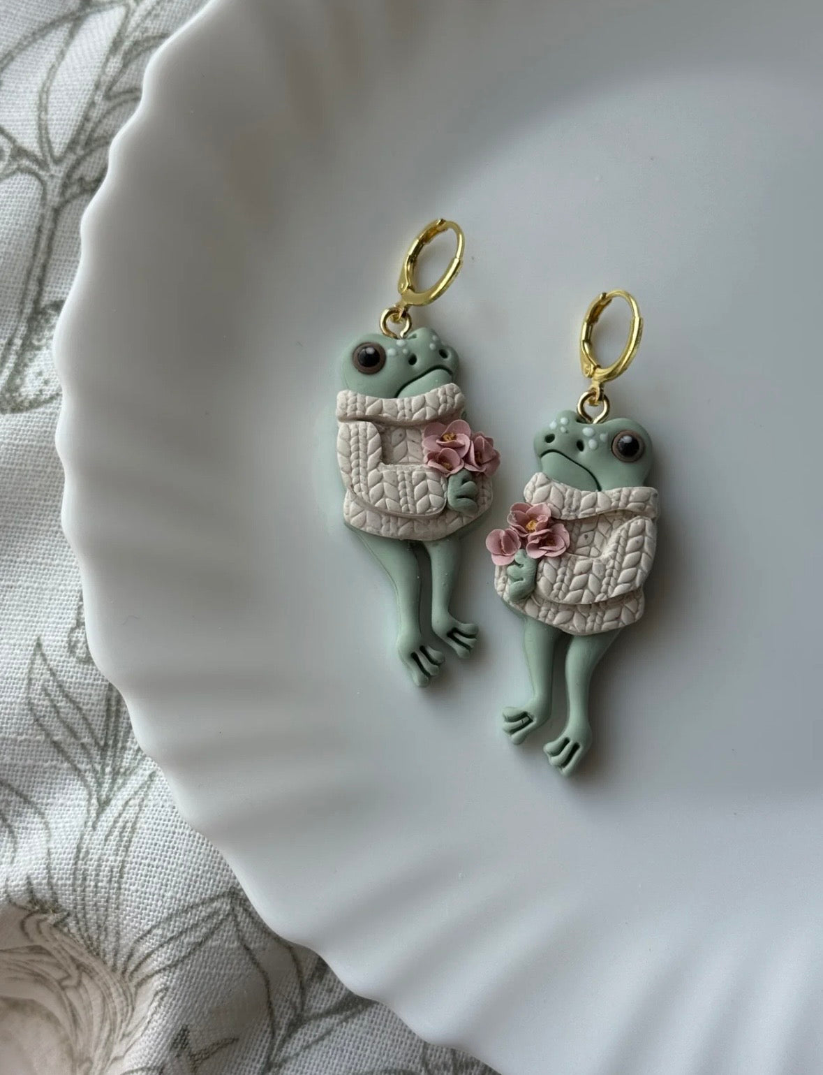 Spring/Easter Clay Earrings Pre-Order