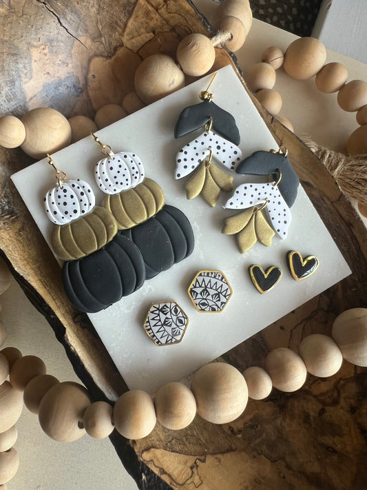 The Neutral Earring Collection by Clover Clay for EGB