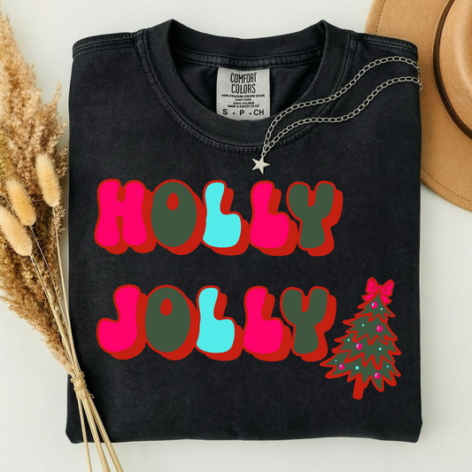 Holly Jolly Tee by Emily Paige
