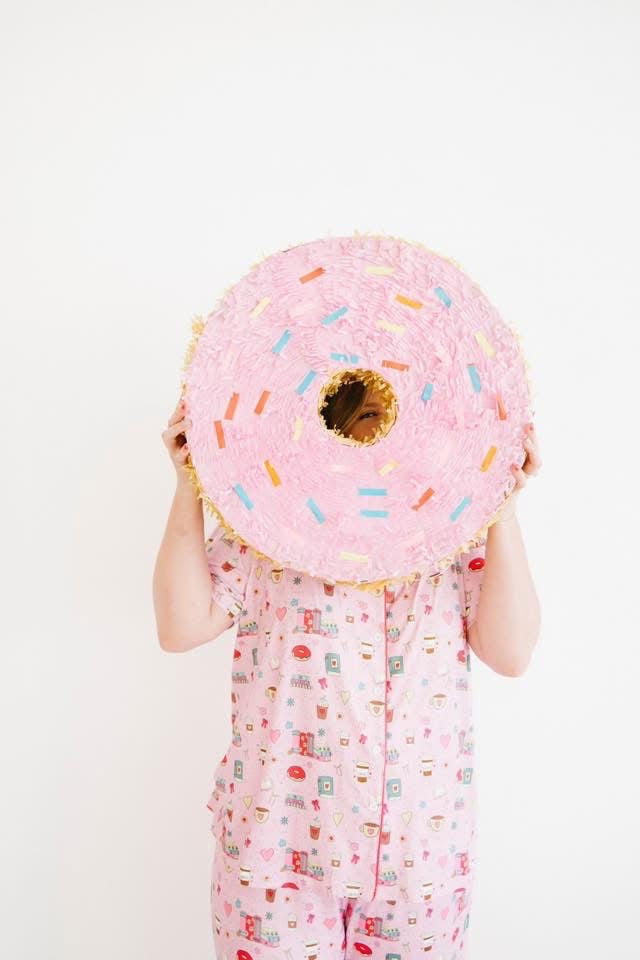 Coffee & Books Short Sleeve PJ Set Deposit