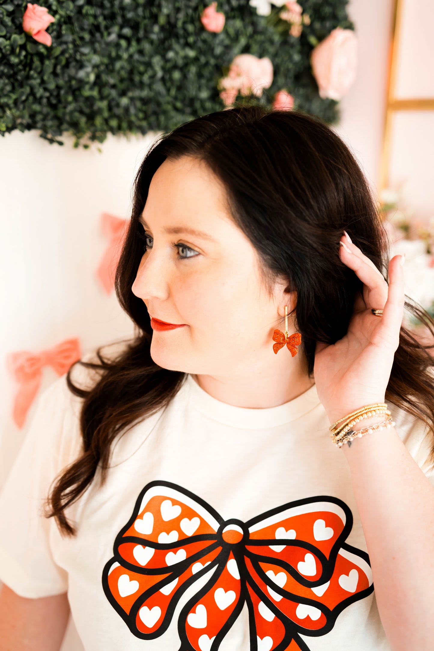 Bow Earrings by Speckled Sage